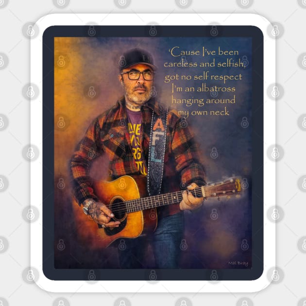 Aaron Lewis Sticker by IconsPopArt